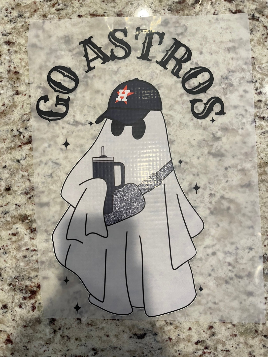 Go stros Ghost silver bag DTF - KT SUBLIMATION, DTF AND MORE LLC