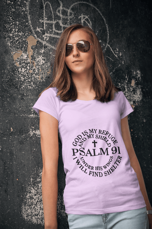 God is my Refuge DTF - KT SUBLIMATION, DTF AND MORE LLC