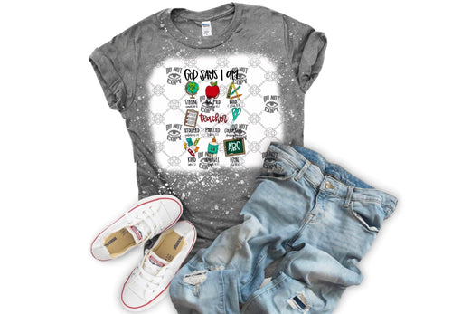 God says I am DTF ready to press transfer - KT SUBLIMATION, DTF AND MORE LLC