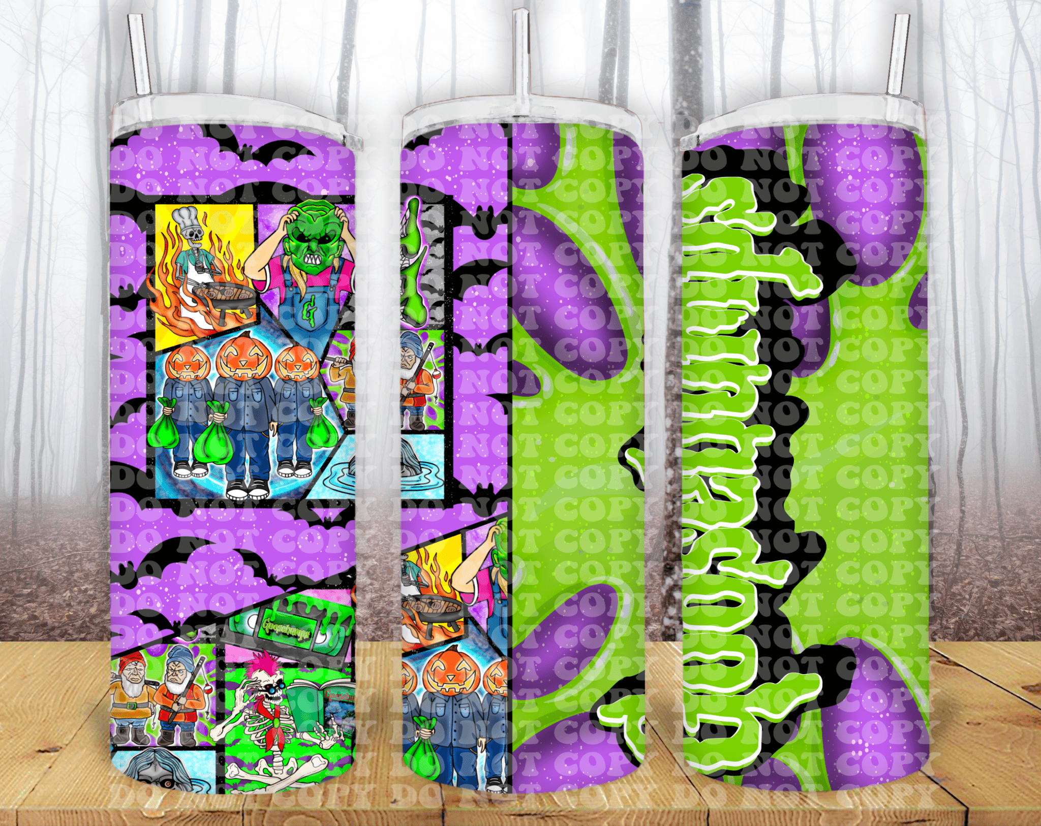 Goosebumps 20oz Tumbler Sublimation Print - KT SUBLIMATION, DTF AND MORE LLC