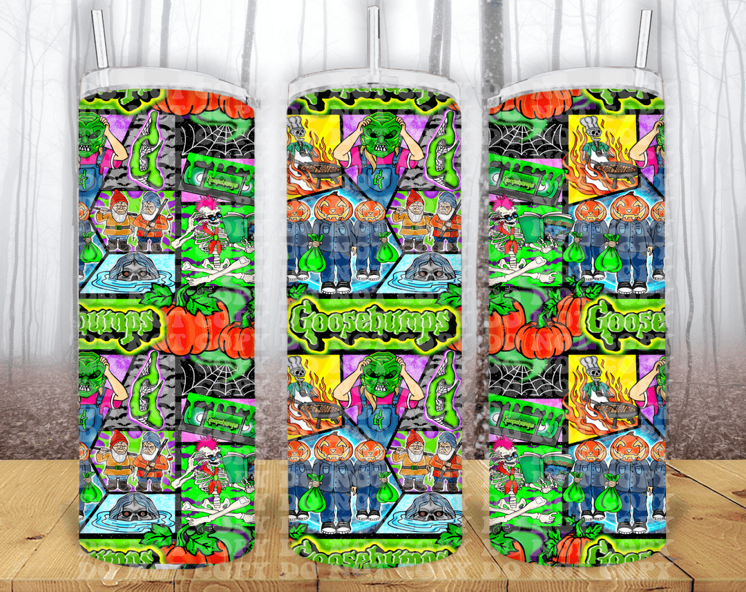 Goosebumps 20oz Tumbler Sublimation Print - KT SUBLIMATION, DTF AND MORE LLC