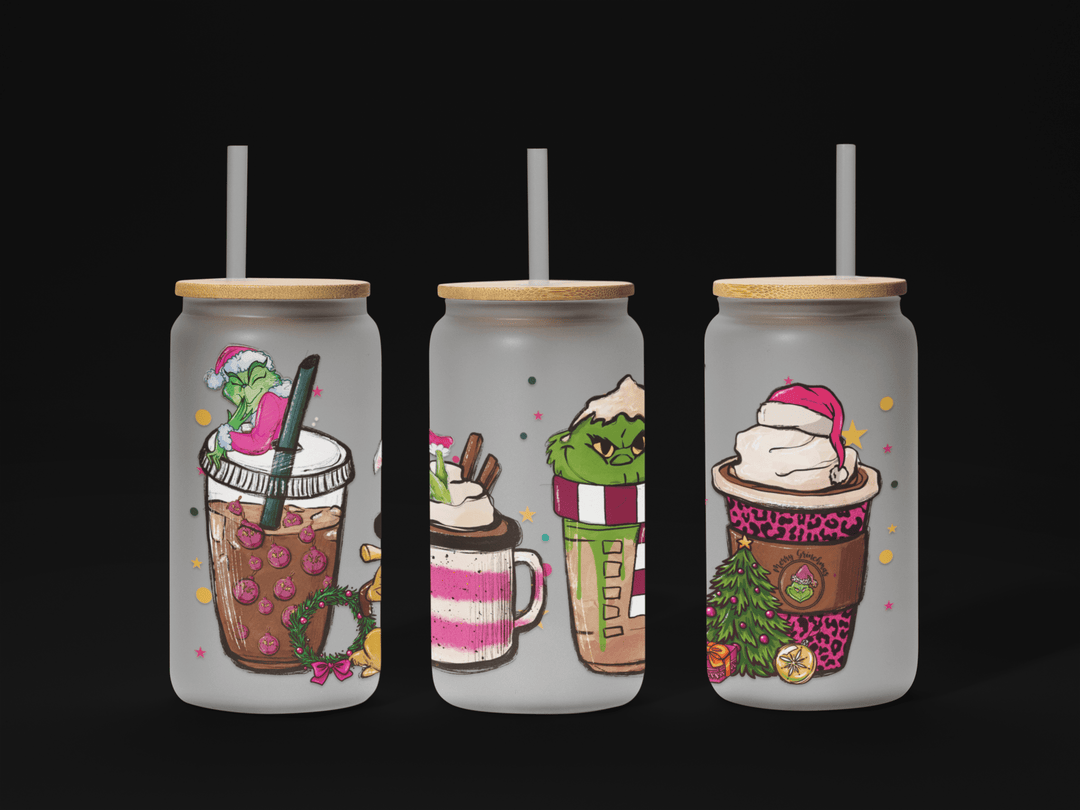 Grinch 16oz UV Wrap - KT SUBLIMATION, DTF AND MORE LLC