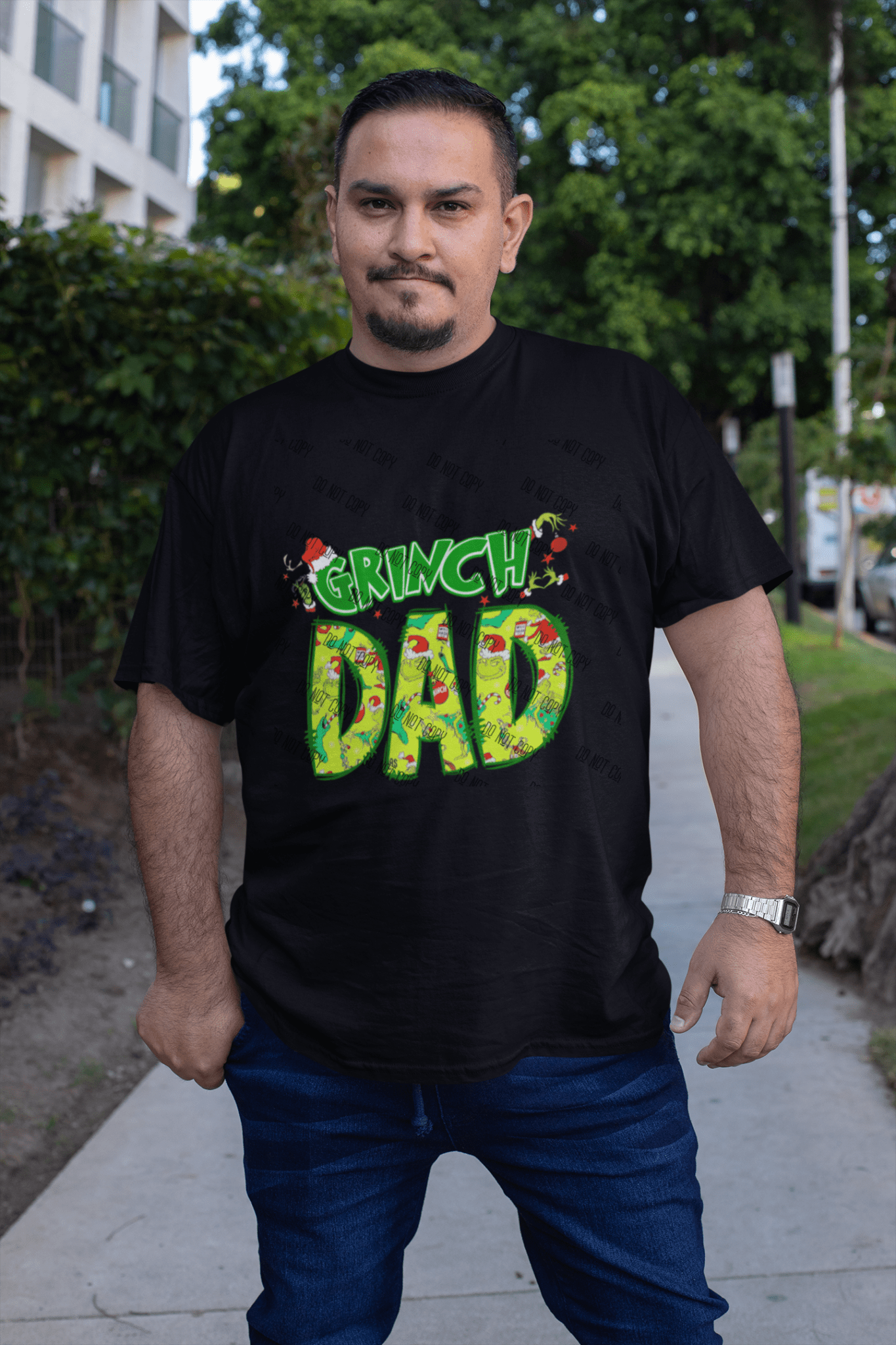 Grinch Dad DTF - KT SUBLIMATION, DTF AND MORE LLC