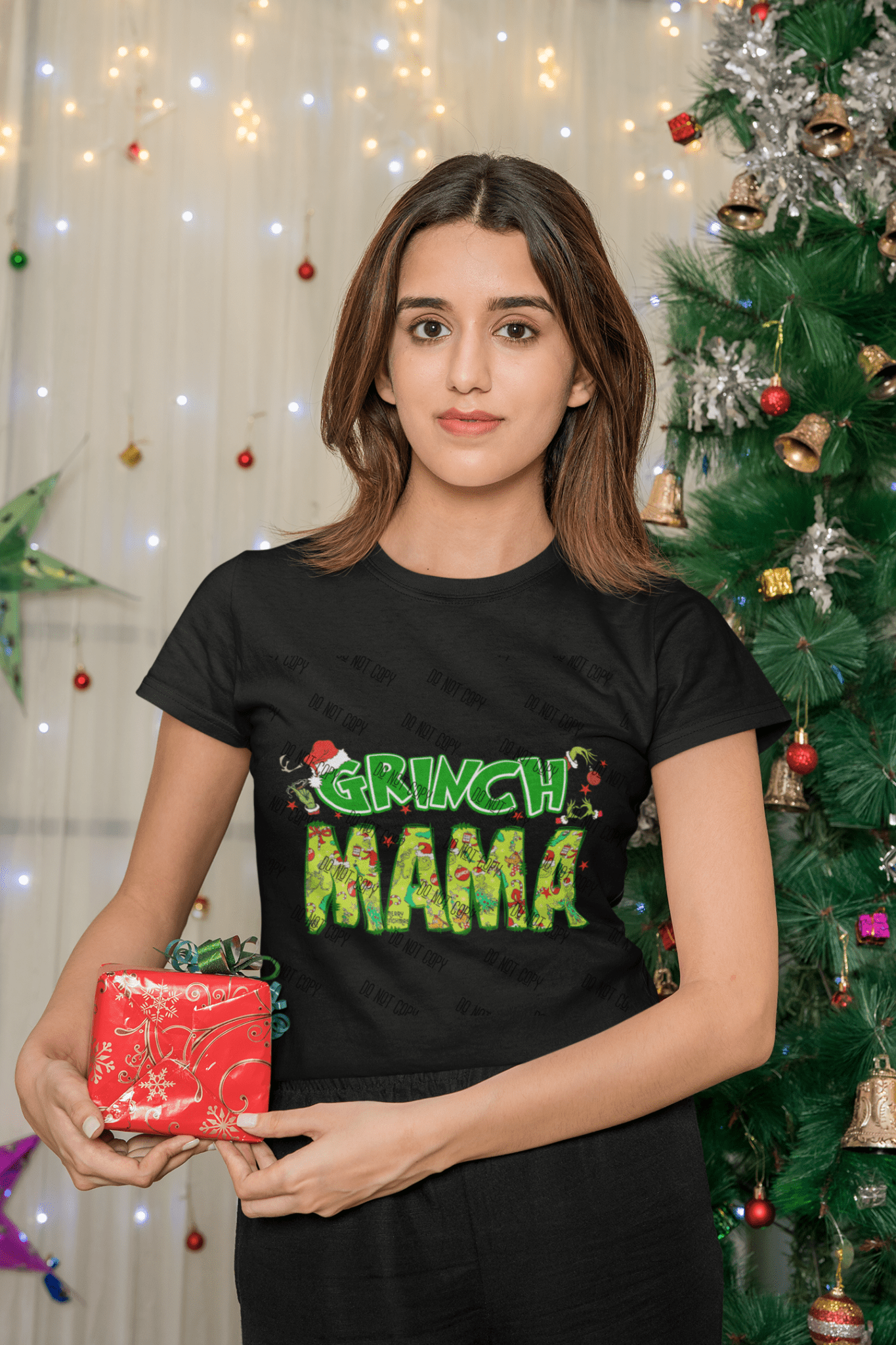 Grinch Mama DTF - KT SUBLIMATION, DTF AND MORE LLC