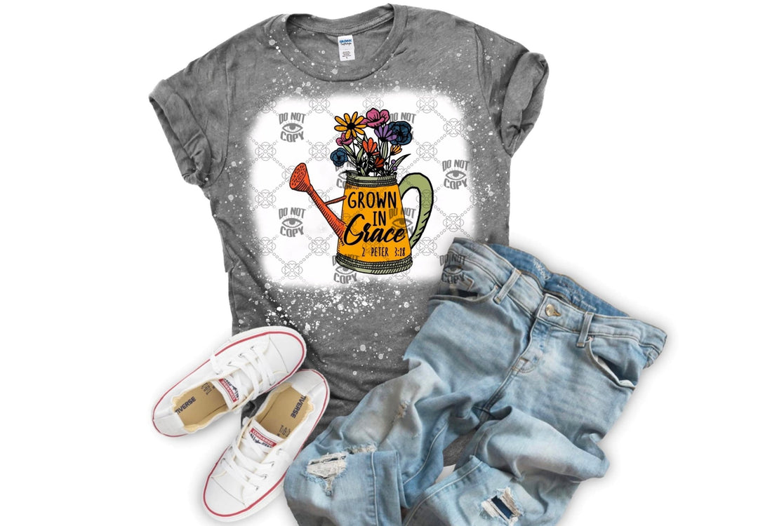 Grown in grace DTF ready to press transfer - KT SUBLIMATION, DTF AND MORE LLC