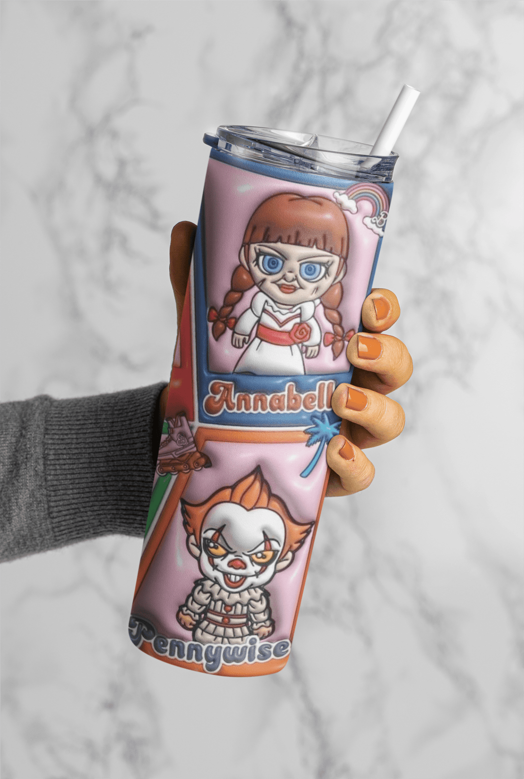 Halloween 20oz sublimation print - KT SUBLIMATION, DTF AND MORE LLC