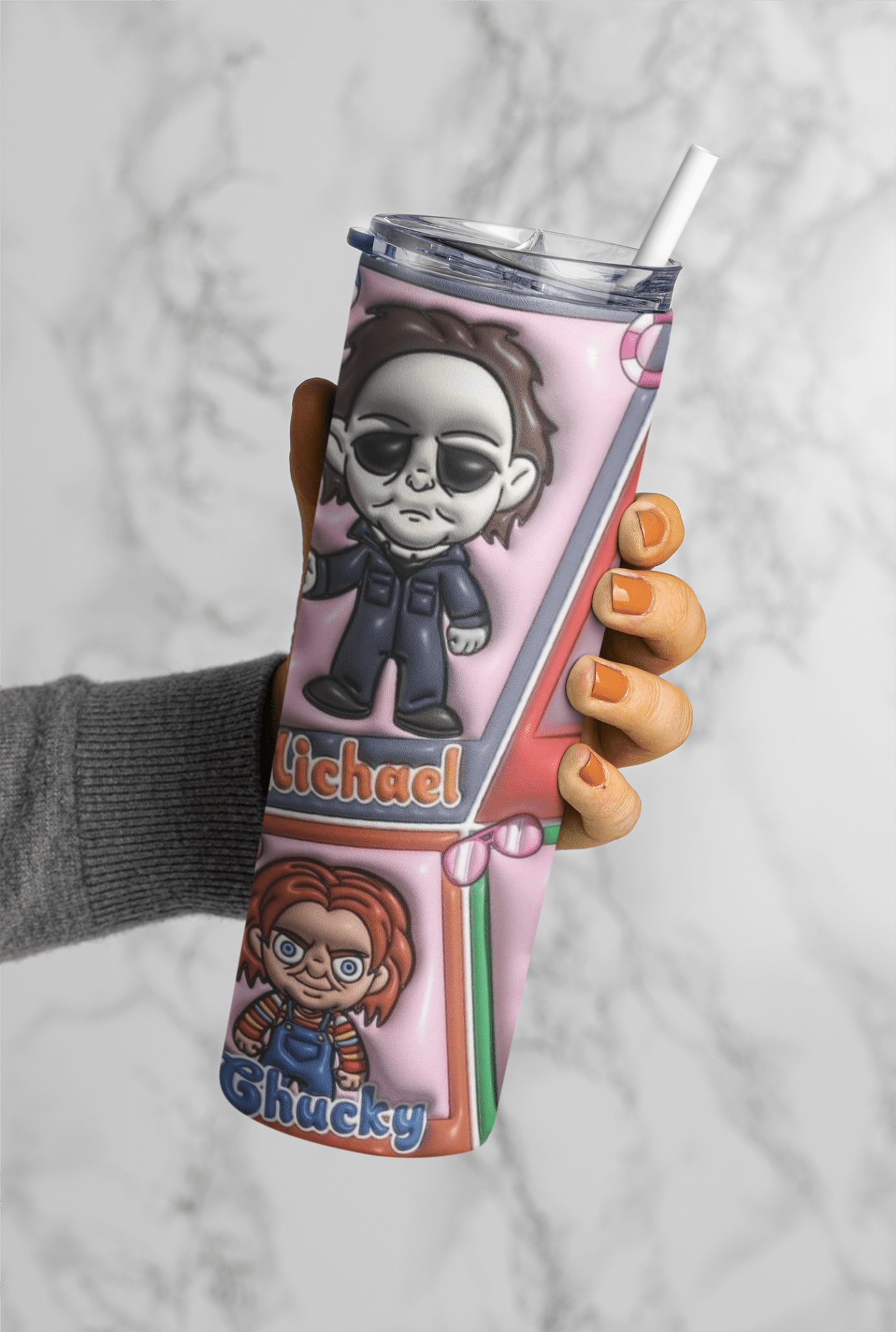 Halloween 20oz sublimation print - KT SUBLIMATION, DTF AND MORE LLC