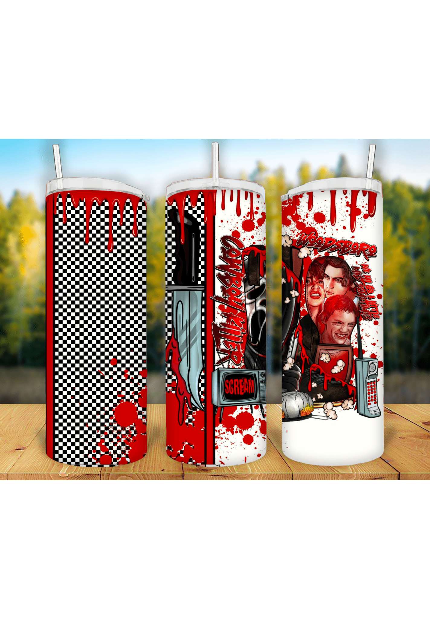 Halloween 20oz Tumbler Sublimation Print – Ready to Press - KT SUBLIMATION, DTF AND MORE LLC