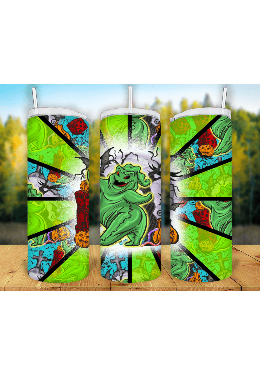 Halloween 20oz Tumbler Sublimation Print - KT SUBLIMATION, DTF AND MORE LLC