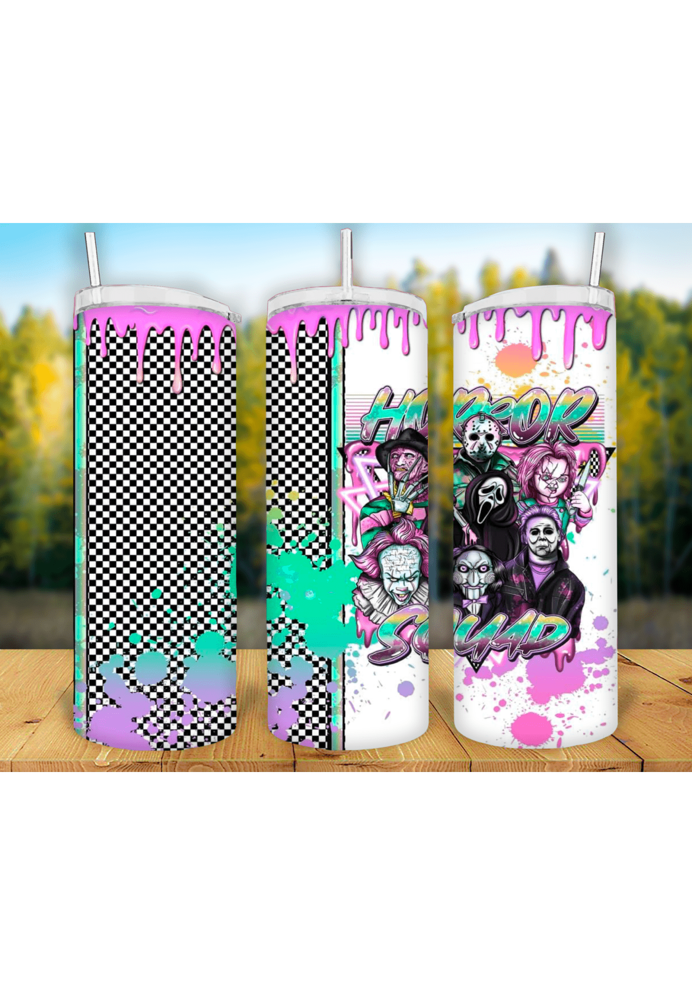 Halloween 20oz Tumbler Sublimation Print