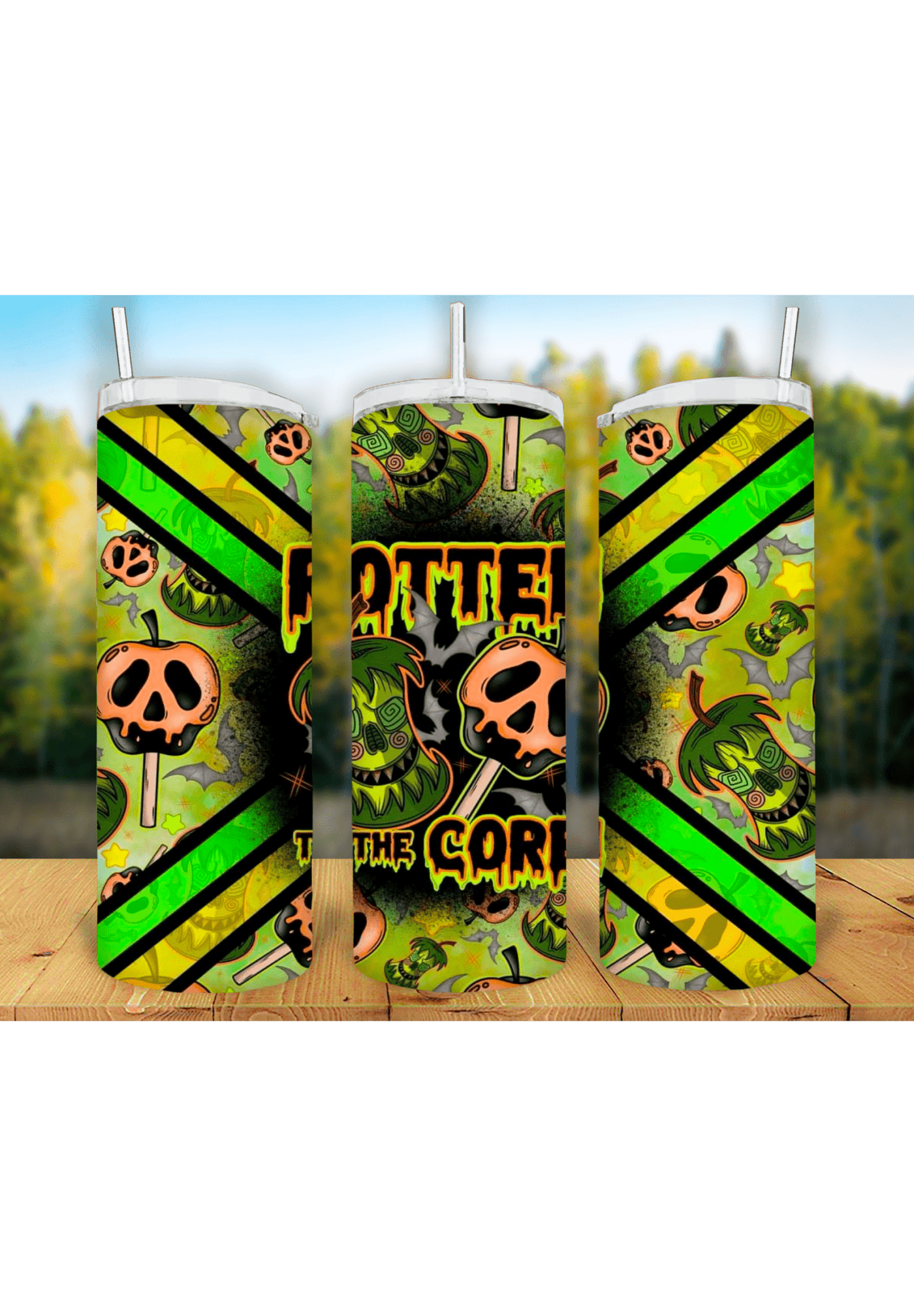 Halloween 20oz Tumbler Sublimation Print - KT SUBLIMATION, DTF AND MORE LLC