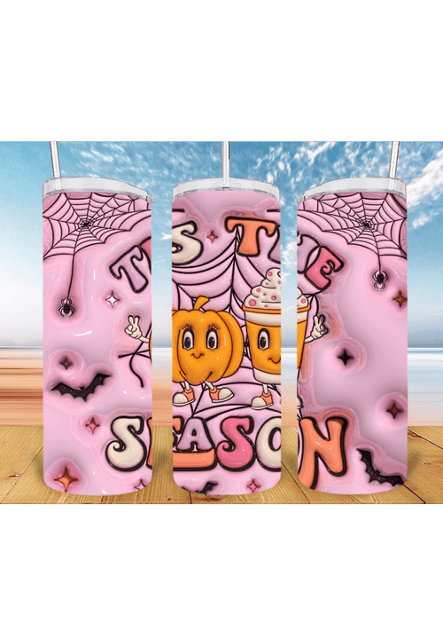 Halloween 20oz Tumbler Sublimation Print - KT SUBLIMATION, DTF AND MORE LLC