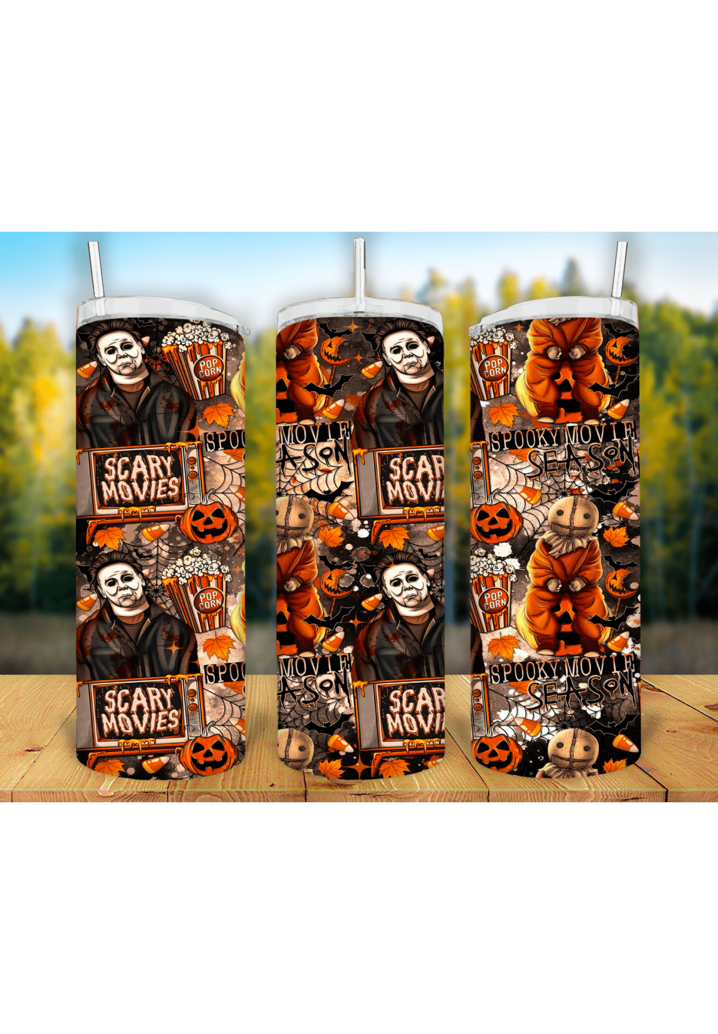 Halloween 20oz Tumbler Sublimation Print