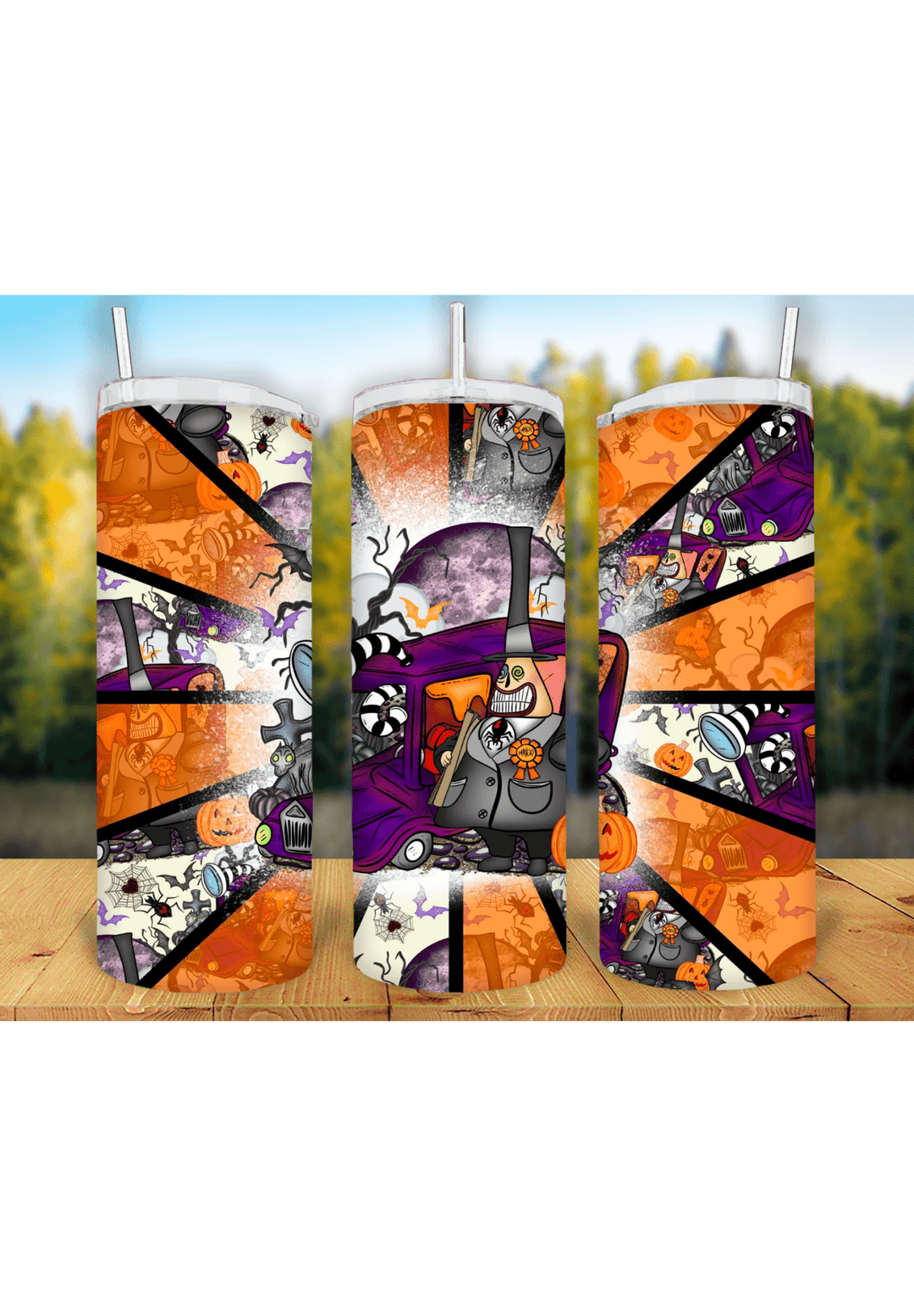 Halloween 20oz Tumbler Sublimation Print - KT SUBLIMATION, DTF AND MORE LLC