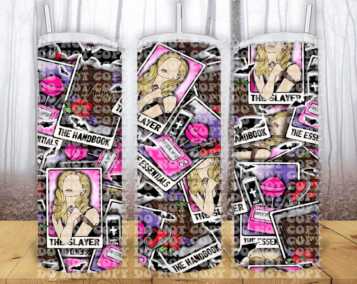 Halloween 20oz Tumbler Sublimation Print - KT SUBLIMATION, DTF AND MORE LLC