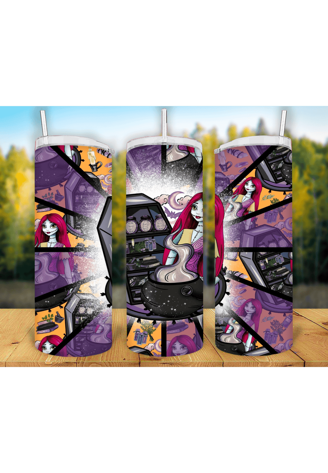Halloween 20oz Tumbler Sublimation Print - KT SUBLIMATION, DTF AND MORE LLC