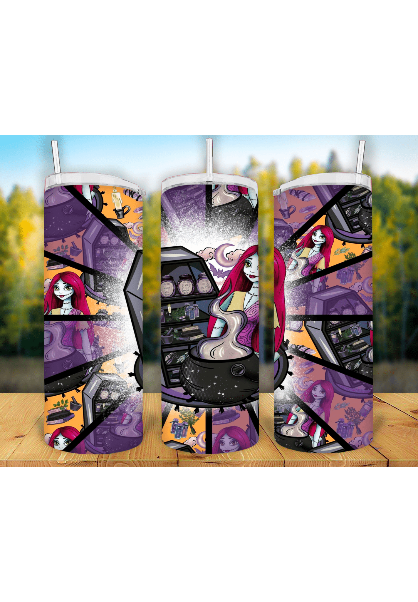 Halloween 20oz Tumbler Sublimation Print