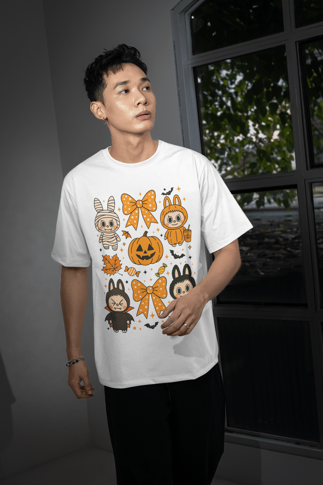 Halloween DTF Transfer – Scary Movie Inspired Ready - to - Press Design for Shirts & Apparel - KT SUBLIMATION, DTF AND MORE LLC
