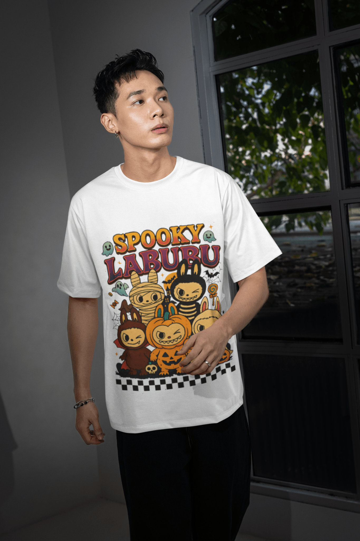 Halloween DTF Transfer – Scary Movie Inspired Ready-to-Press Design for Shirts & Apparel