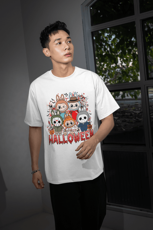 Halloween DTF Transfer – Scary Movie Inspired Ready - to - Press Design for Shirts & Apparel - KT SUBLIMATION, DTF AND MORE LLC