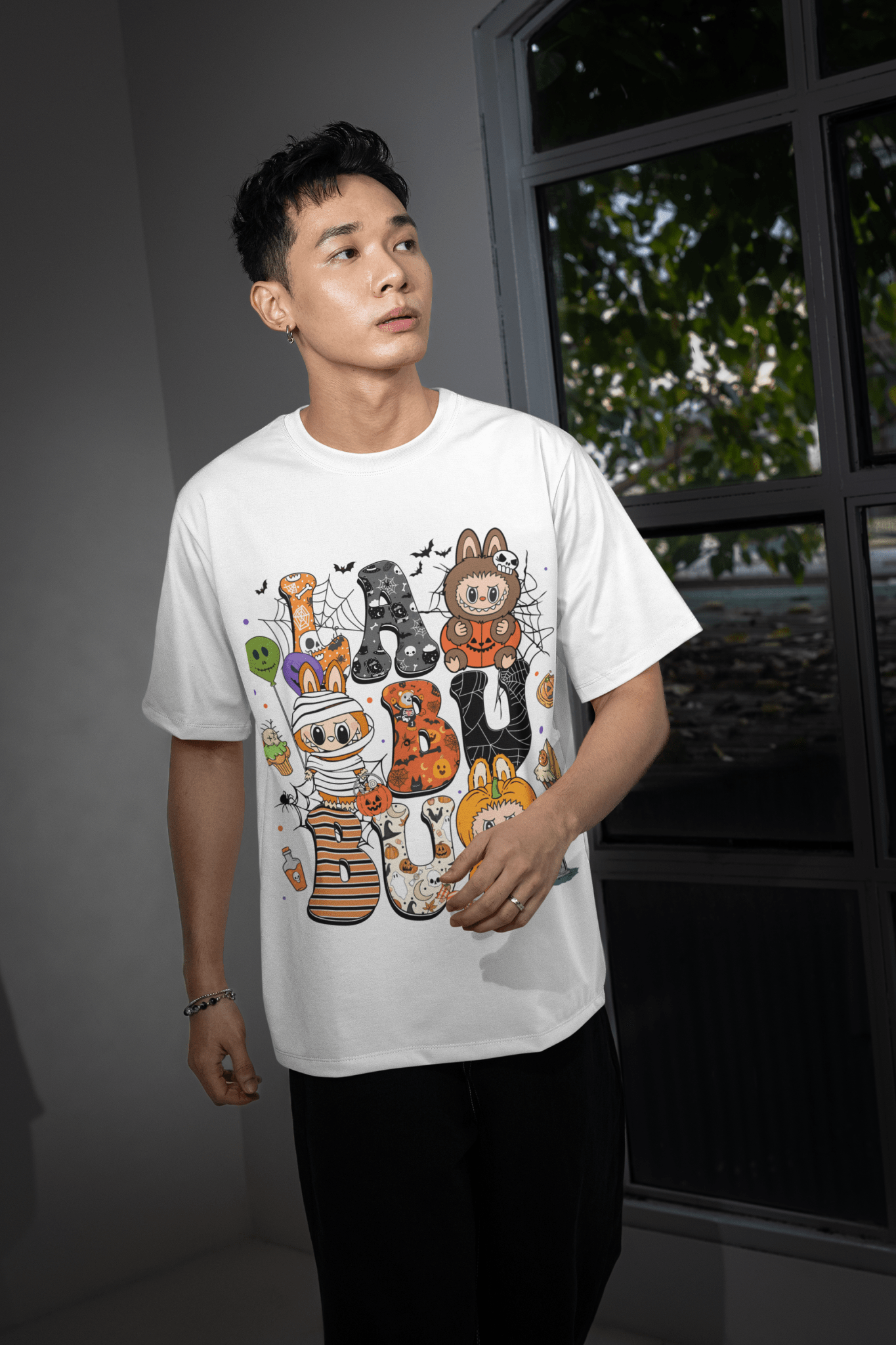 Halloween DTF Transfer – Scary Movie Inspired Ready - to - Press Design for Shirts & Apparel - KT SUBLIMATION, DTF AND MORE LLC