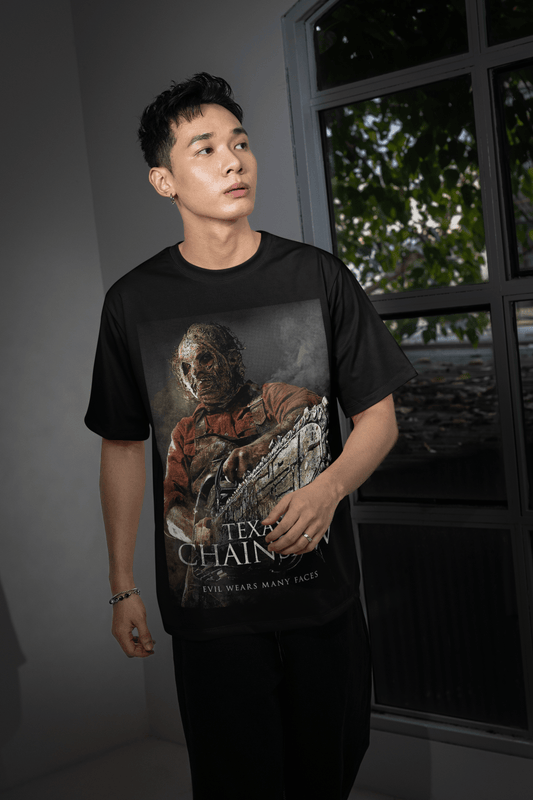 Halloween DTF Transfer – Scary Movie Inspired Ready - to - Press Design for Shirts & Apparel - KT SUBLIMATION, DTF AND MORE LLC