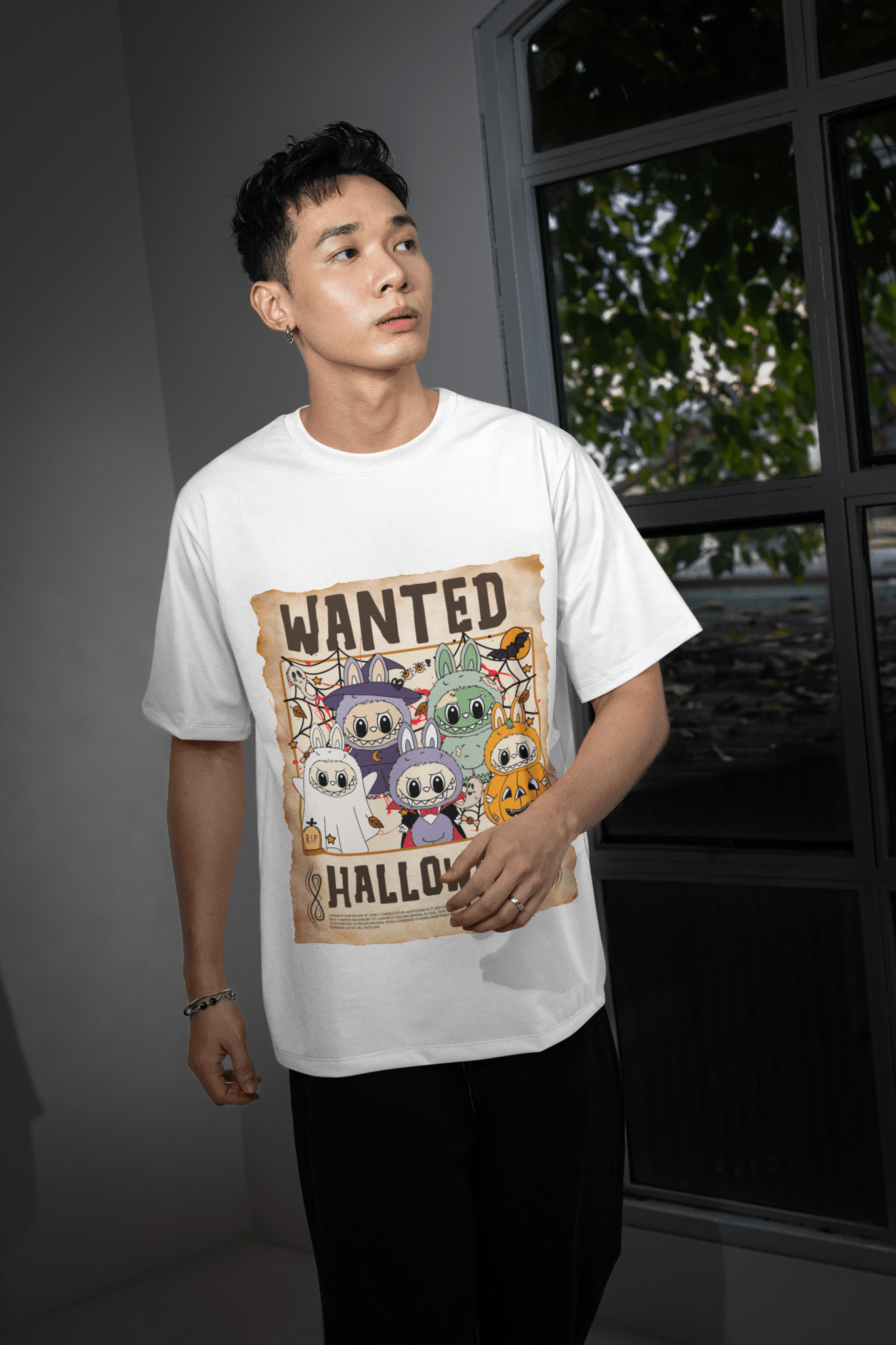 Halloween DTF Transfer – Scary Movie Inspired Ready - to - Press Design for Shirts & Apparel - KT SUBLIMATION, DTF AND MORE LLC