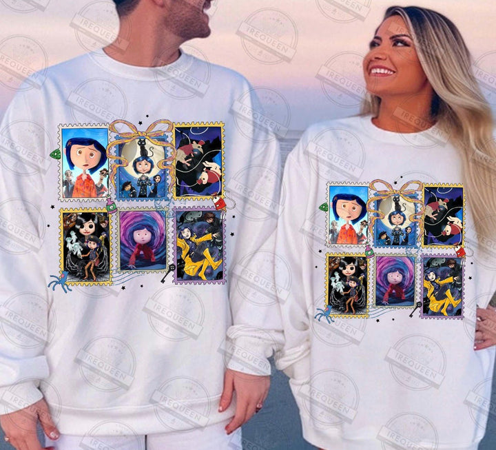 Halloween DTF Transfer – Scary Movie Inspired Ready - to - Press Design - KT SUBLIMATION, DTF AND MORE LLC