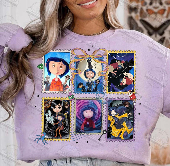 Halloween DTF Transfer – Scary Movie Inspired Ready - to - Press Design - KT SUBLIMATION, DTF AND MORE LLC