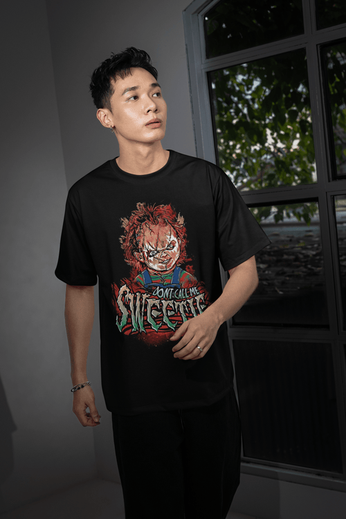 Halloween Transfer – Scary Movie Inspired Ready - to - Press Design for Shirts & Apparel - KT SUBLIMATION, DTF AND MORE LLC