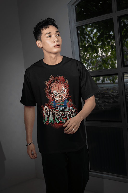 Halloween Transfer – Scary Movie Inspired Ready - to - Press Design for Shirts & Apparel - KT SUBLIMATION, DTF AND MORE LLC