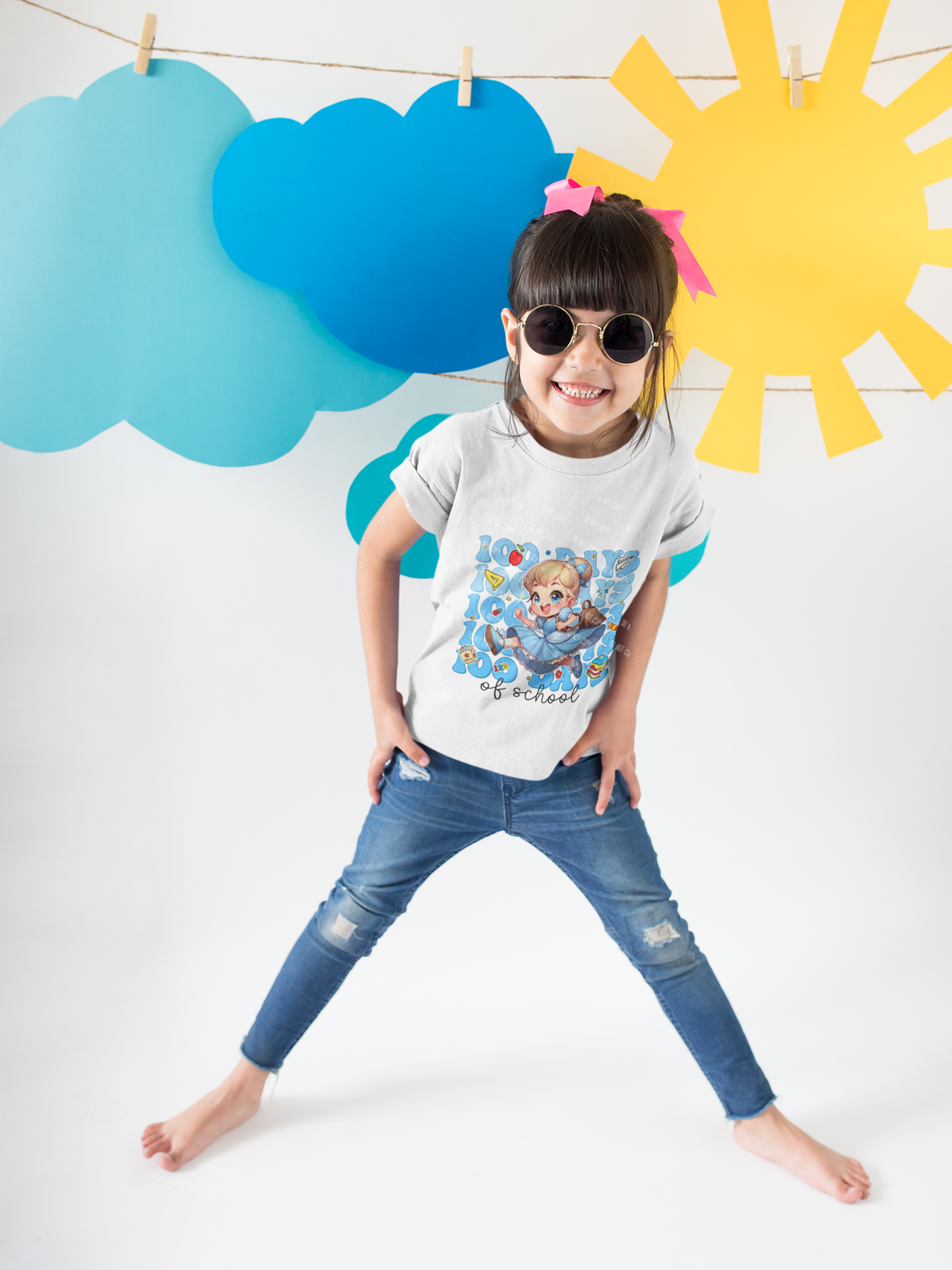 100 Days of School DTF Transfer – Celebrate Learning in Style! 🎉📚