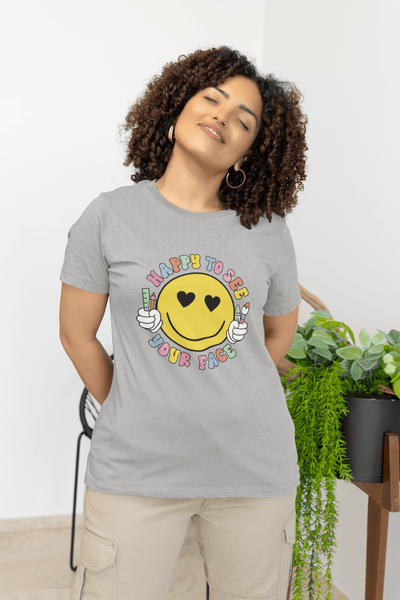 Happy to see your face DTF - KT SUBLIMATION, DTF AND MORE LLC