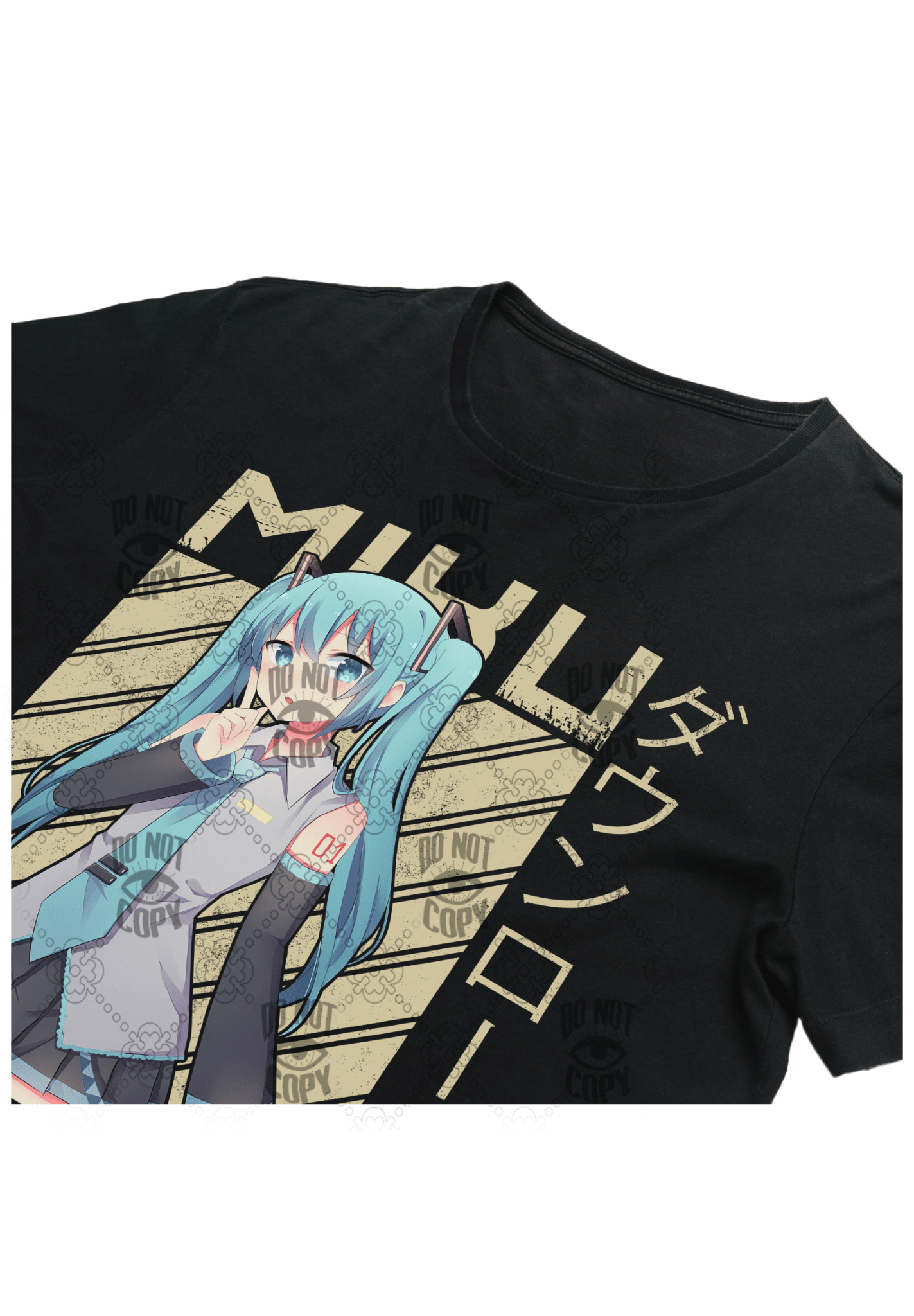 Hatsune Miku DTF ready to press transfer - KT SUBLIMATION, DTF AND MORE LLC