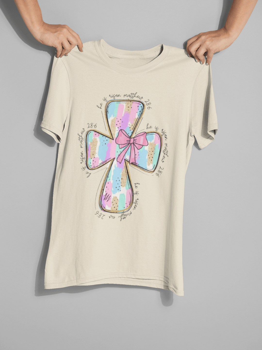 He is Risen DTF Transfer – Ready to Press Christian Easter Design - KT SUBLIMATION, DTF AND MORE LLC