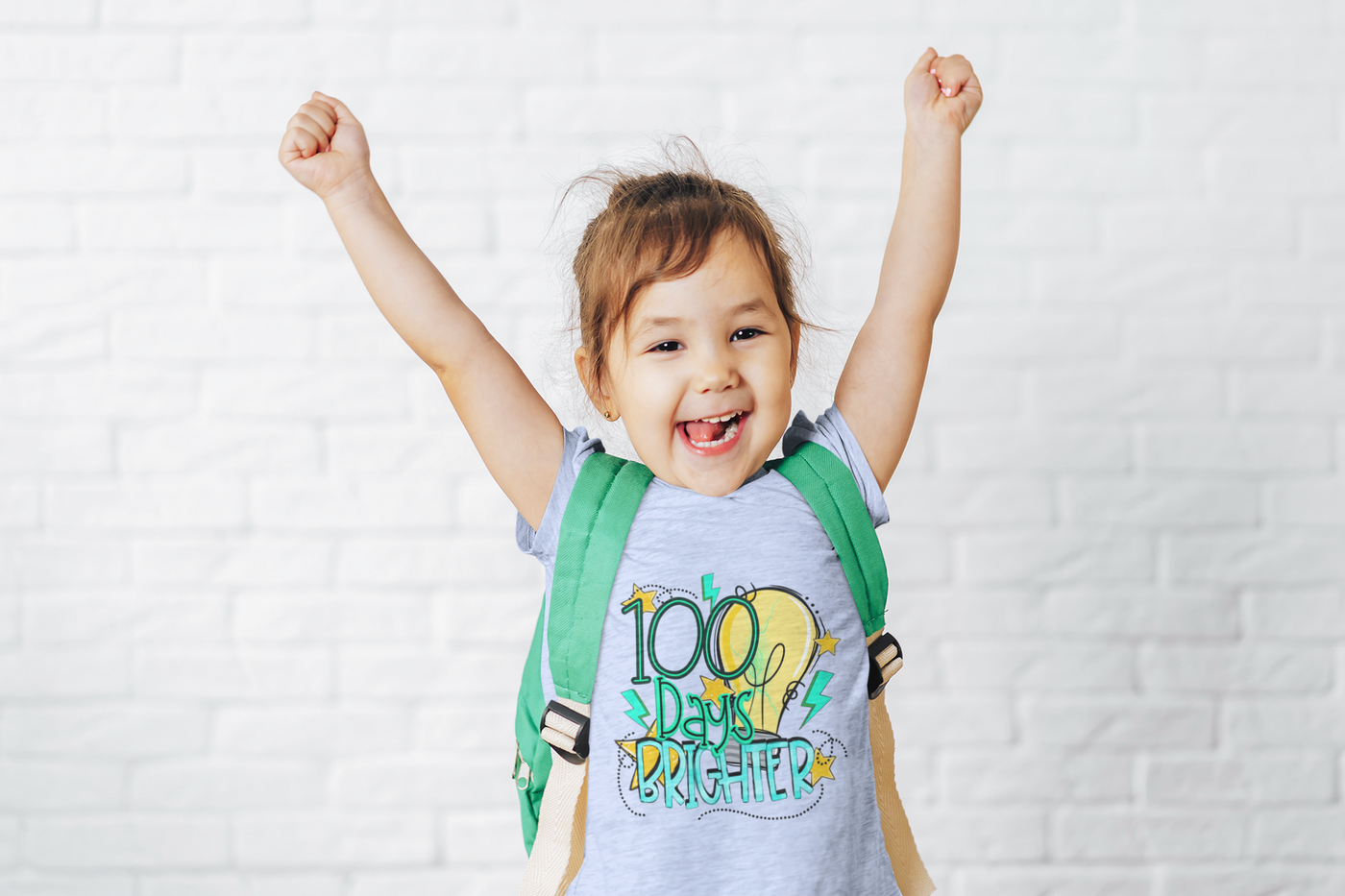 Youth 100 days brighter DTF