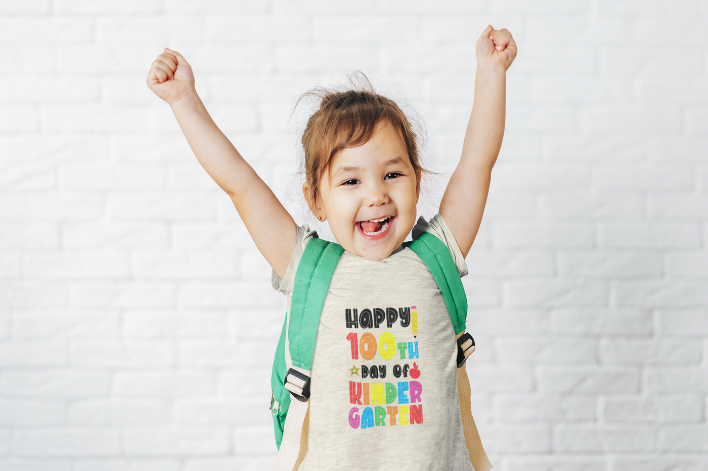 Happy 100 days of kindergarten DTF
