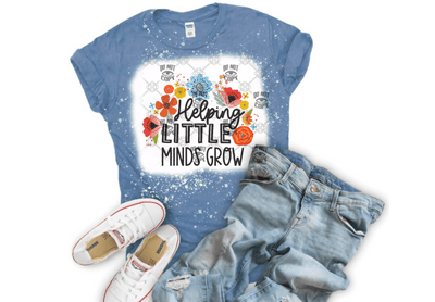 Helping little minds grow DTF ready to press transfer - KT SUBLIMATION, DTF AND MORE LLC