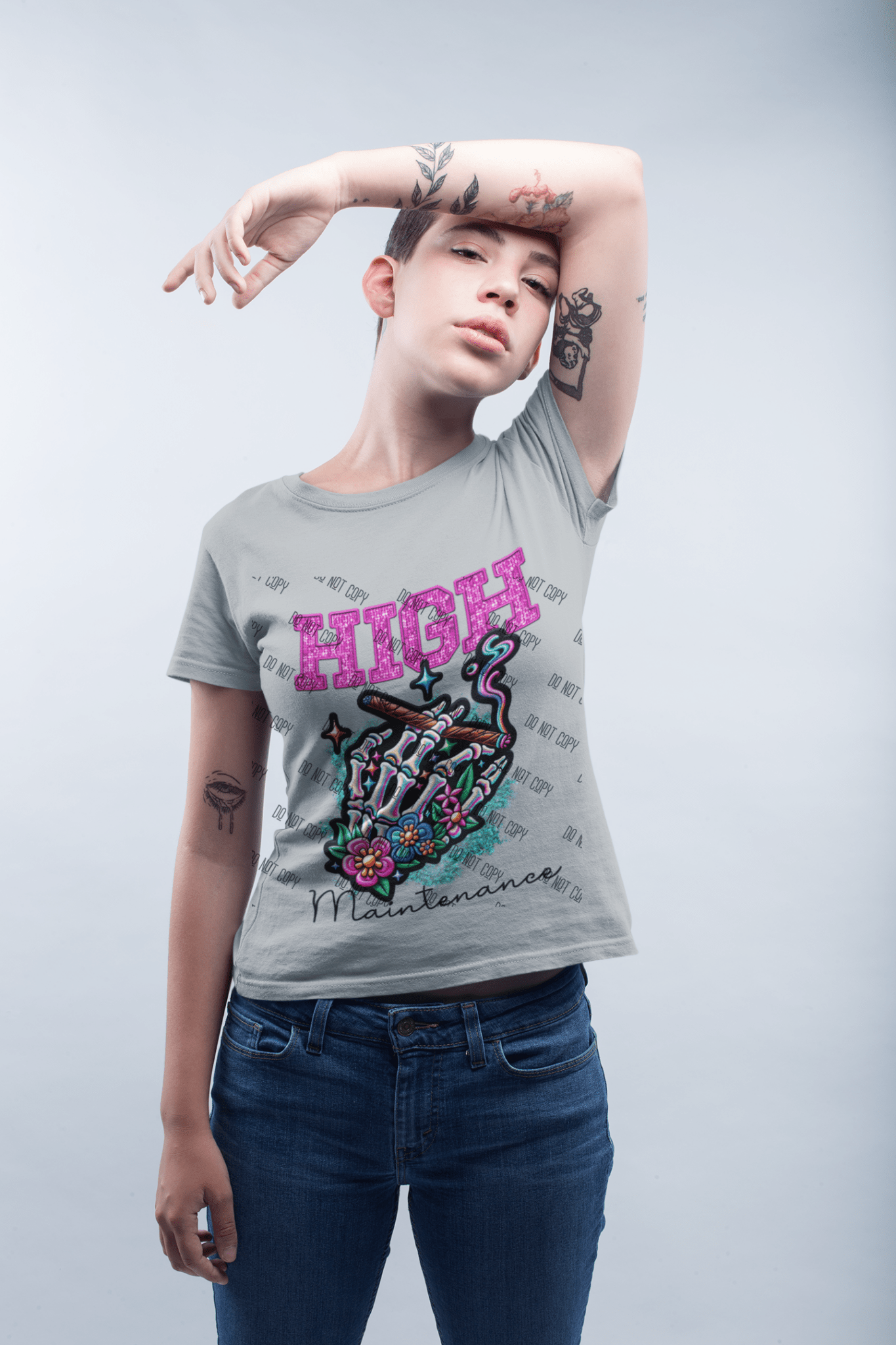 High Maintenance DTF Transfer – Bold and Sassy Design for Confident Apparel - KT SUBLIMATION, DTF AND MORE LLC