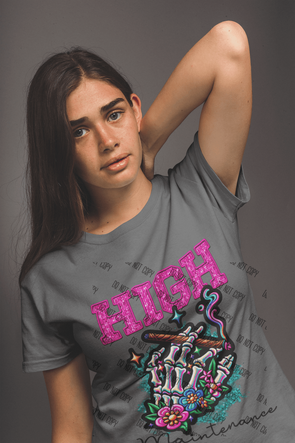 High Maintenance DTF Transfer – Bold and Sassy Design for Confident Apparel - KT SUBLIMATION, DTF AND MORE LLC