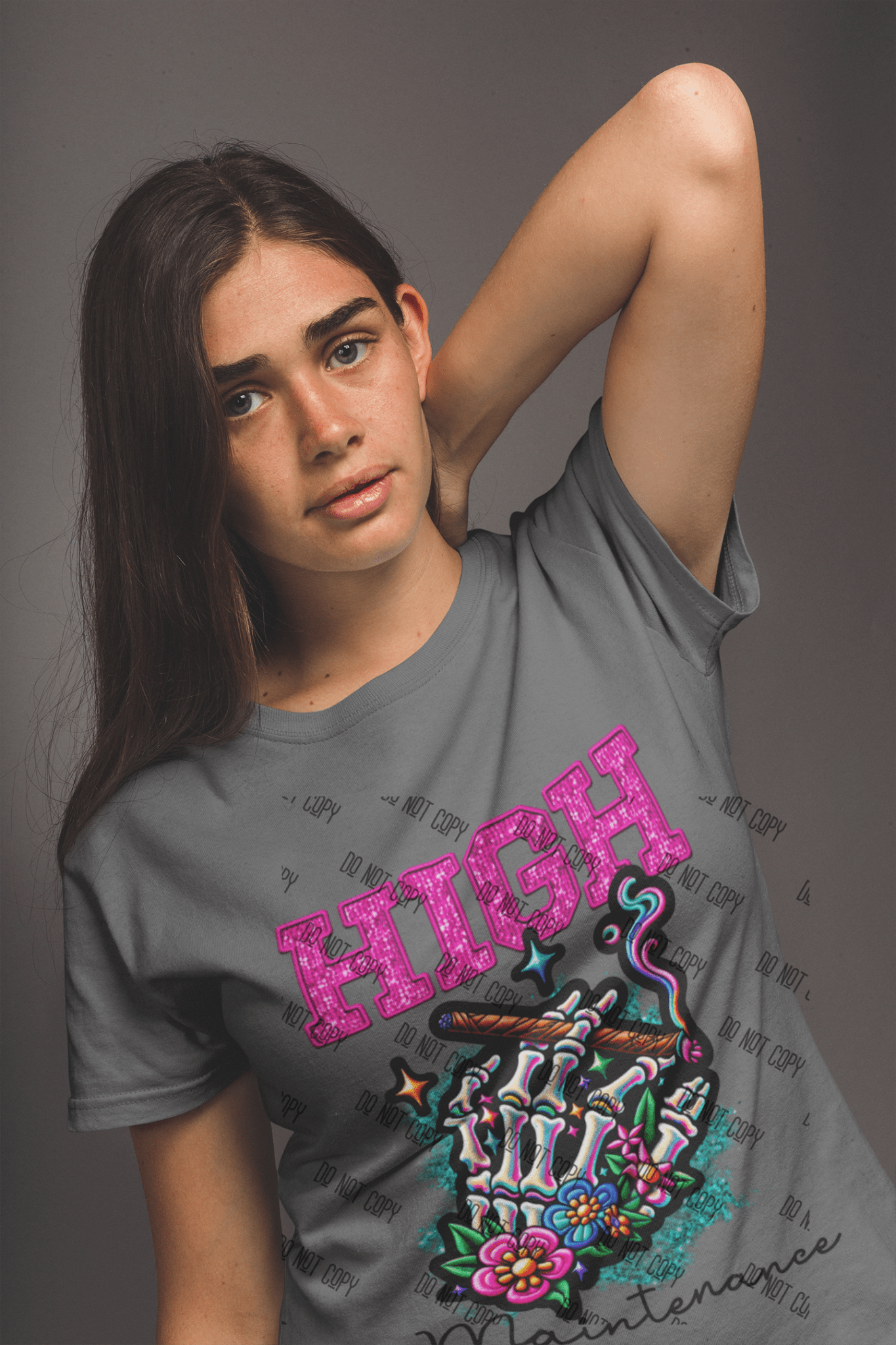 High Maintenance DTF Transfer – Bold and Sassy Design for Confident Apparel - KT SUBLIMATION, DTF AND MORE LLC