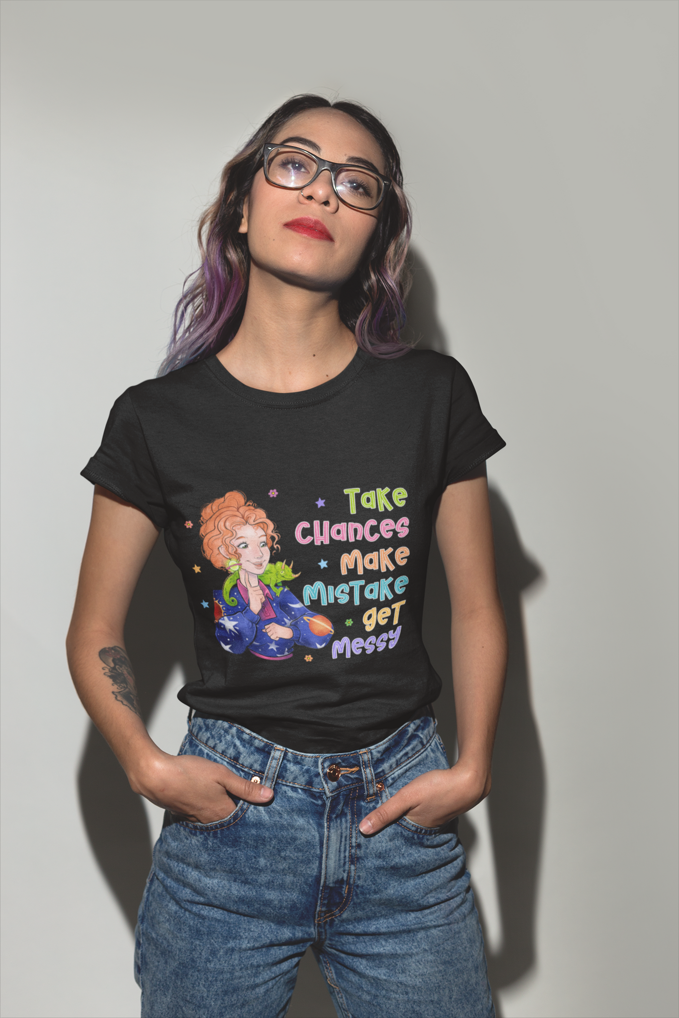 Take Chances, Make mistakes Mrs. Frizzle DTF