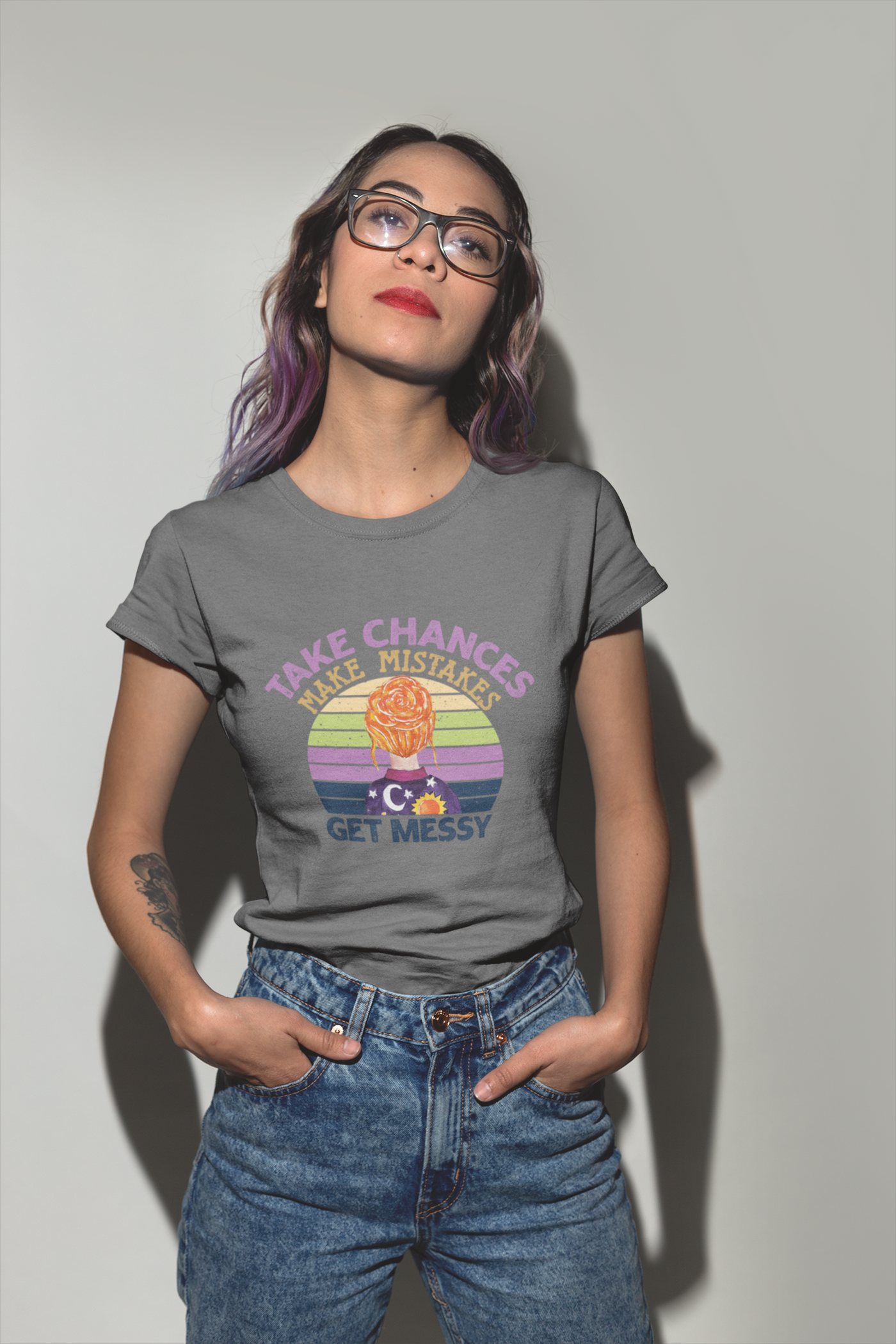 Take chances, Make Mistakes Mrs. Frizzle DTF