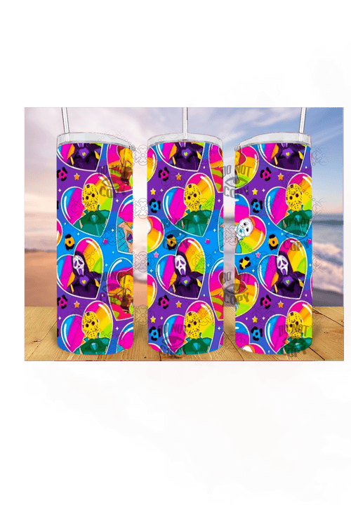 Horror 3D 20oz Tumbler Sublimation Print - KT SUBLIMATION, DTF AND MORE LLC