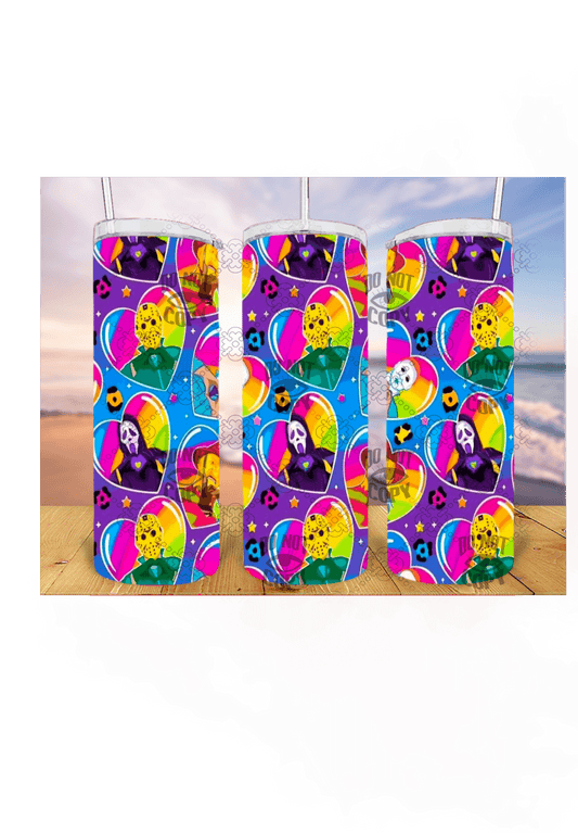 Horror 3D 20oz Tumbler Sublimation Print - KT SUBLIMATION, DTF AND MORE LLC