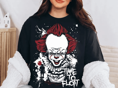 Horror Halloween DTF Transfer – Scary Movie Inspired Ready - to - Press Design - KT SUBLIMATION, DTF AND MORE LLC