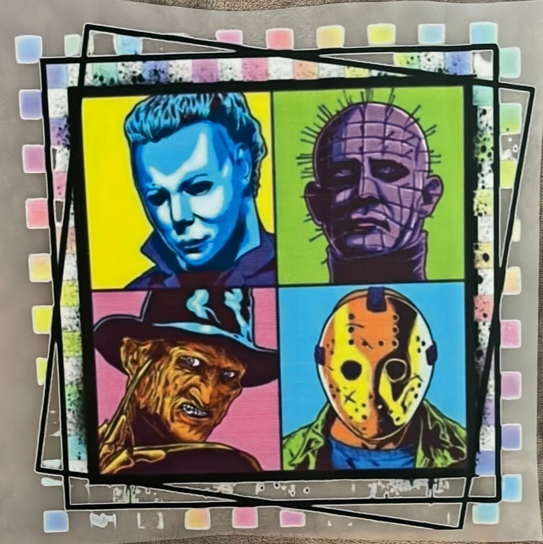 Horror Neon Pastel DTF ready to press transfer - KT SUBLIMATION, DTF AND MORE LLC