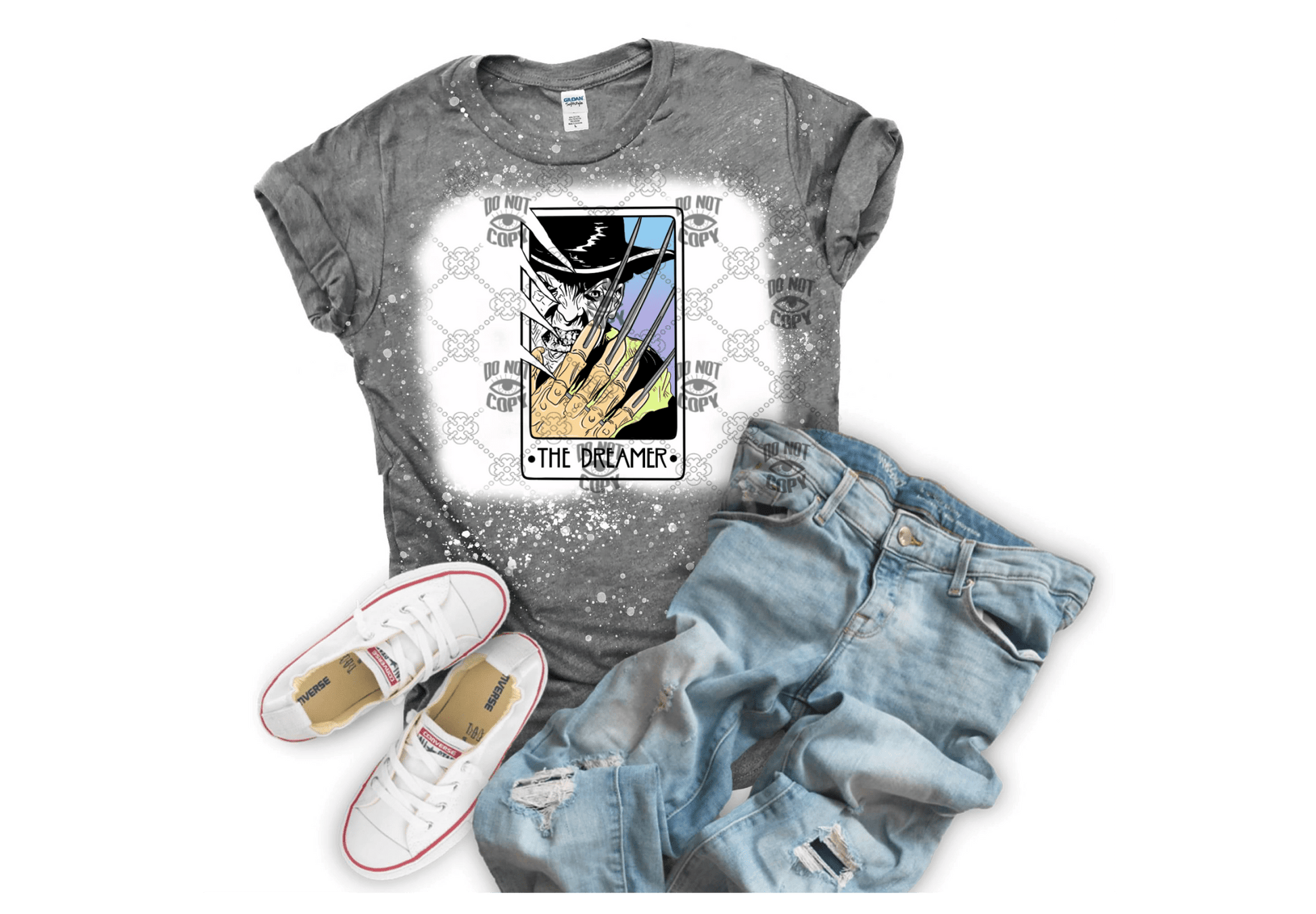 Horror Pastel Tarot The Dreamer DTF ready to press transfer - KT SUBLIMATION, DTF AND MORE LLC