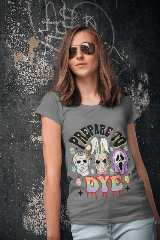 Horror Prepare to Dye DTF, Ready to press transfer - KT SUBLIMATION, DTF AND MORE LLC