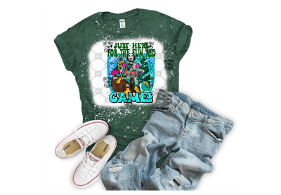 Horror Summer Just Here for the Fun DTF ready to press transfer - KT SUBLIMATION, DTF AND MORE LLC